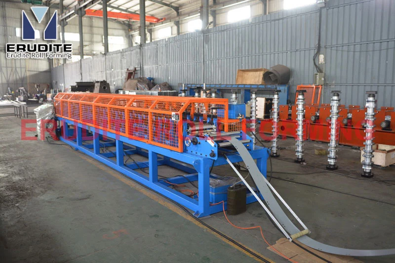 C90.3 Roll Forming Machine with Mechanical Flying Cut &amp; on-Line Punching