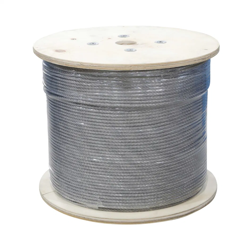 Stainless Steel Wire Rope Pressed with Rigging Thimble Snap Hook