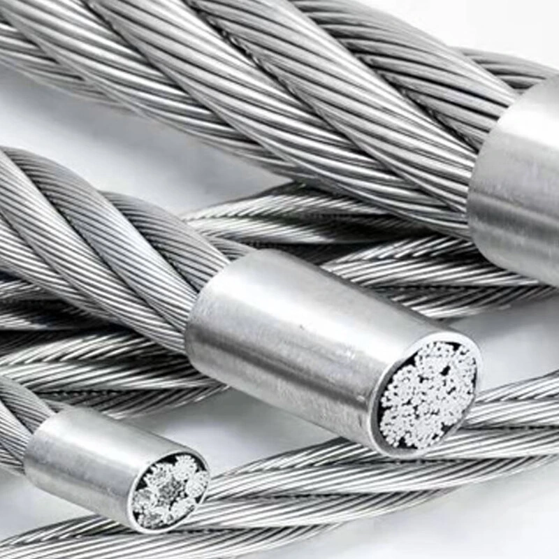 China Manufacturer Hot Dipped Galvanized 6X37+FC/Iwrc Steel Wire Rope