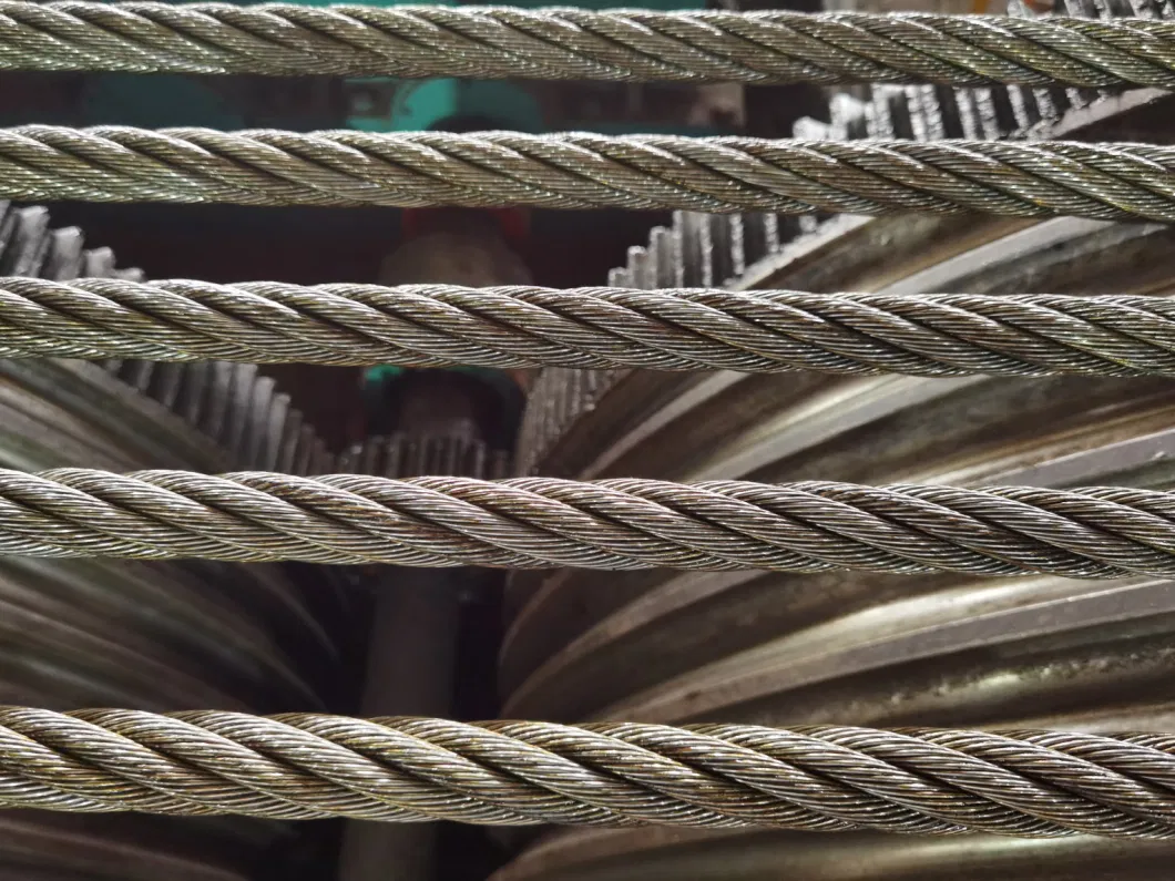 DIN3066 Wire Rope, 6X37+FC, Steel Cable, Wholesale Price