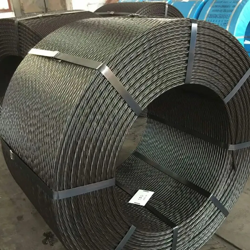 Used for Building Prestressed Concrete 7 Wire 15.24mm Ht Steel Strand