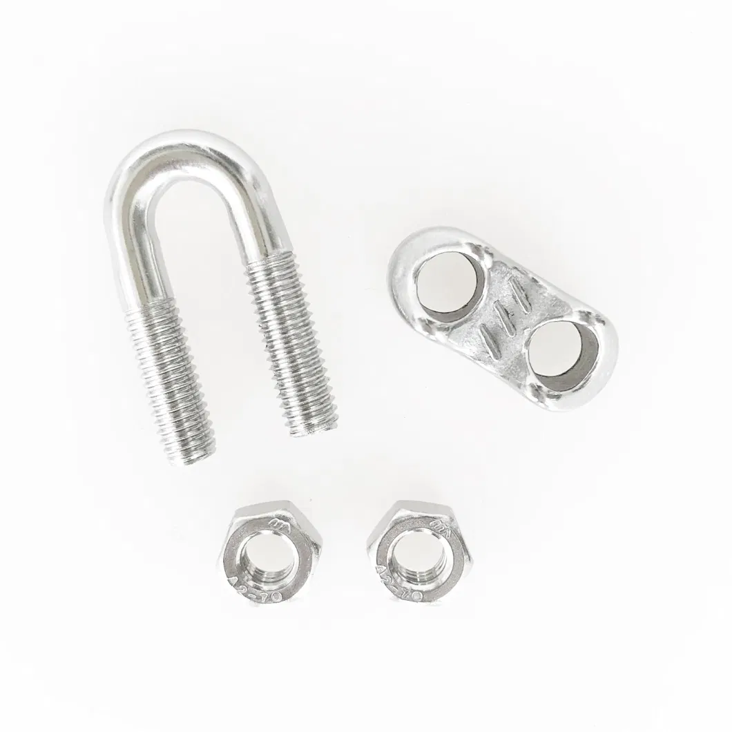 1/4 Inch M6 Stainless Steel Wire Rope Cable Clip Clamp