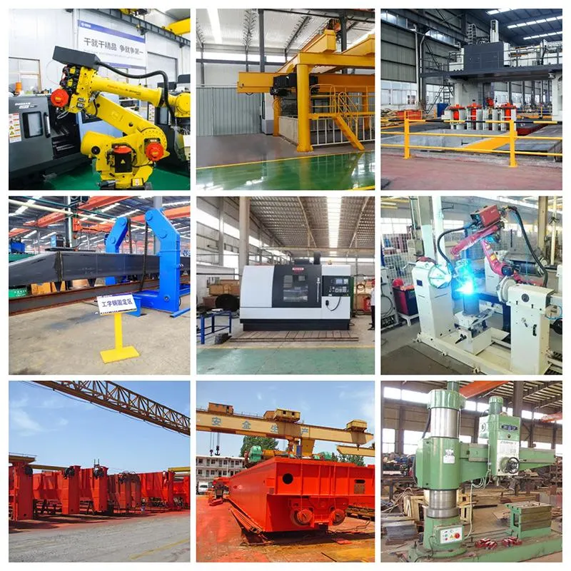 Europe Design Overhead Bridge Crane with Capacity 1t, 2t, 3.2t, 6.3t, 10t, 20t Factory Sell