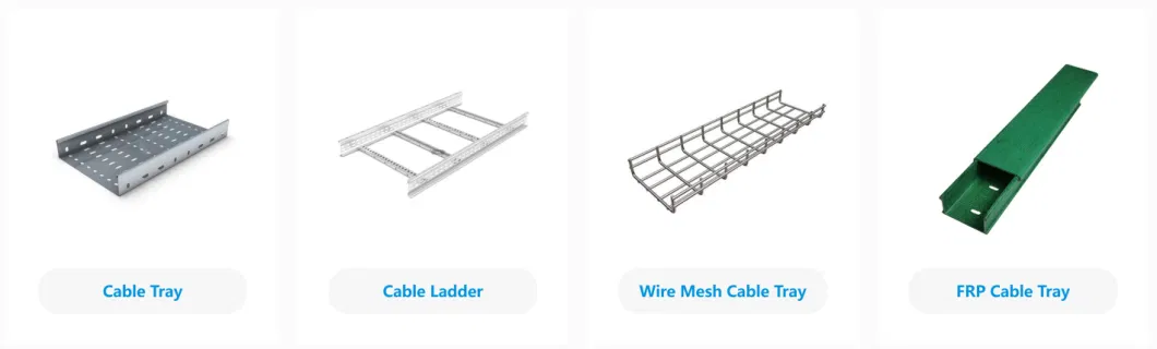 Factory Directly Supply Aluminum Steel Stainless Cable Ladder Ladder Type Cable Tray Ladder Tray System Ladder Tray