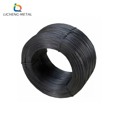 Varilla de alambre de acero de carbono bajo de la fábrica 1mm 1,5mm 2mm 3mm ASTM GB JIS DIN AISI BS Estándar Internacional Stock grande Alambre de acero para alambre de acero inoxidable de bajo precio