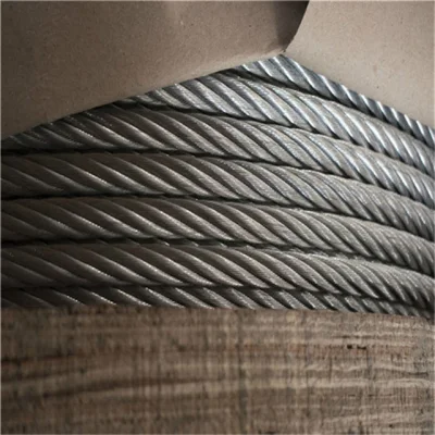 304 316 7X19 Cable Metálico de acero inoxidable diámetro 8mm