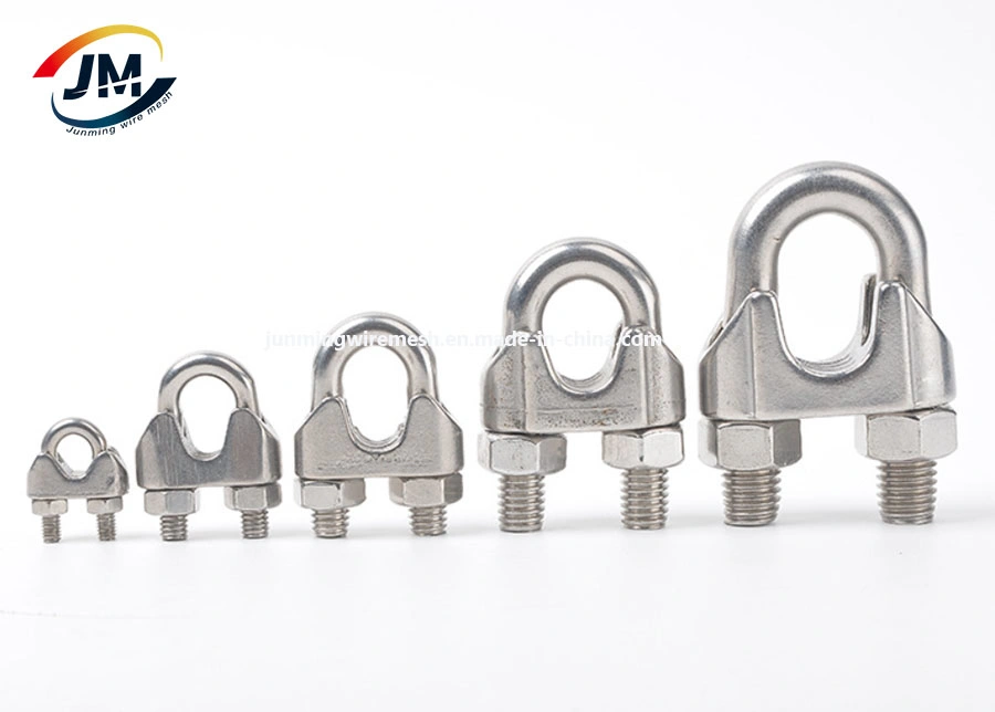 High Quality Stainless Steel Wire Rope Clip for 5/16 Inch Cable Rigging