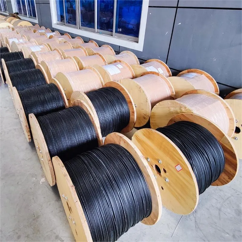 Manufacturer Sdgi Outdoor Overhead Steel Tape 12core 24core G652D Armored Fiber Optic Cable 1km Drum GYXTW Fibre Cable