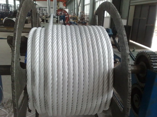Manufacturer 6*25fi+FC Galvanized Wire Rope Steel Cable of DIN3057 En12385