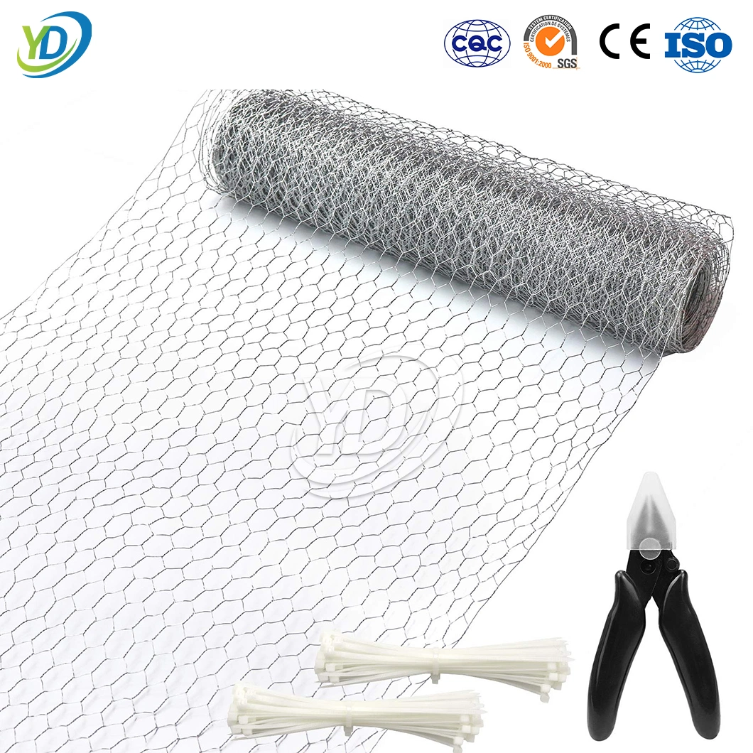 Yeeda 16 Gauge Vinyl Coated Wire 1 2 X 1 Manufacturers China 2 Inch 50mm Hexagonal Mesh Wire Used for Gabions 6m