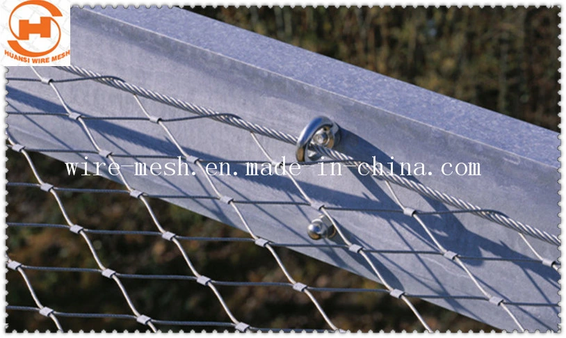 Flexible Stainless Steel Wire Cable Mesh/Rope Mesh for Gargen Fence