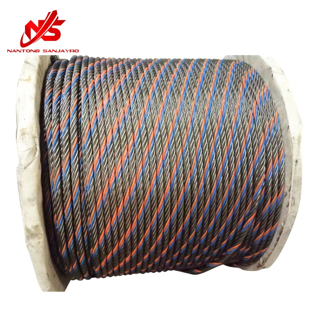 4*31sw+FC Customized Carbon Steel Wire Rope for Hanging Basket