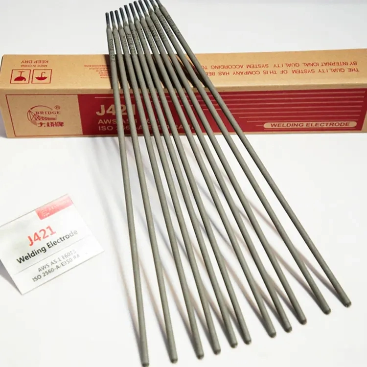 Factory Golden Mild Steel Welding Electrode E 6013 Welding Electrodes Welding Wire