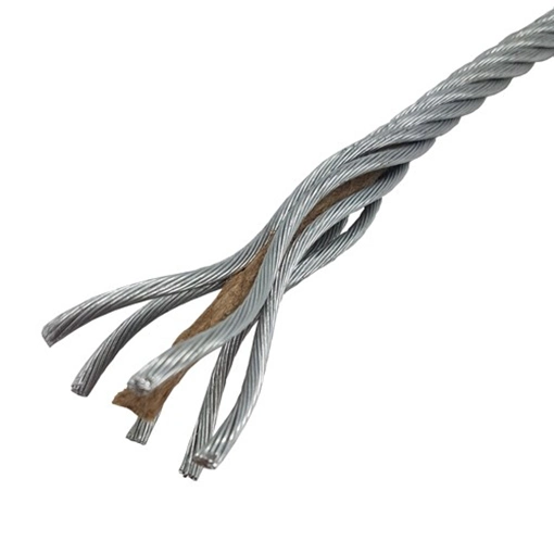 DIN3060 6X19+FC Steel Cable, 6X19+Iws Electrical Galvanized Steel Wire Rope Price