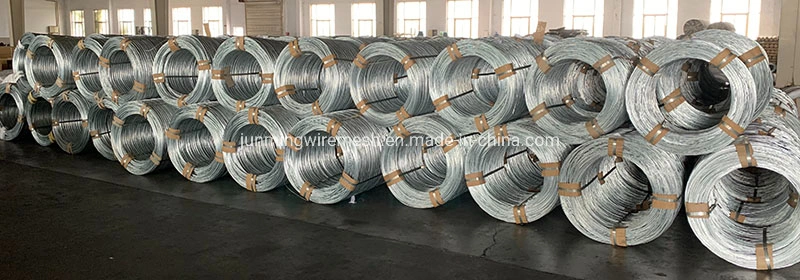 Hot Dipped Galvanized Steel Wire Q195 Q235 Guy Stay and Cable Wire