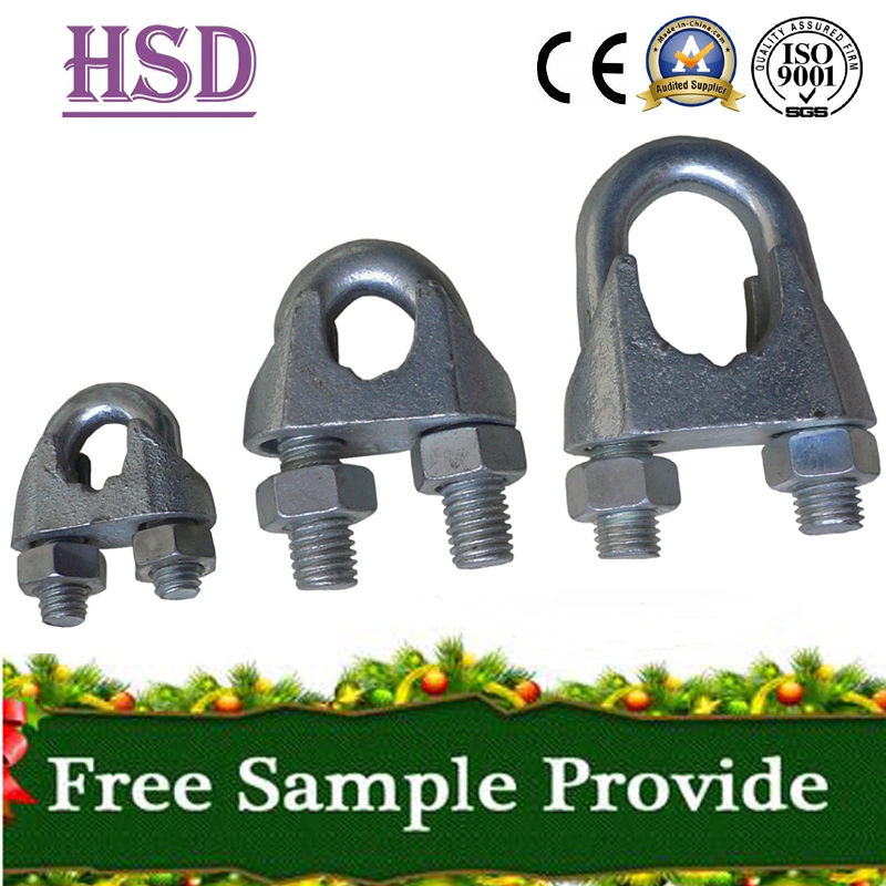 Marine Hardware Rigging Fittings Us Type Drop Forged Steel Wire Cable Clip