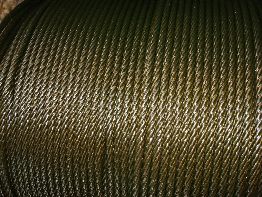 Steel Wire Rope/Steel Cable with Different Color PVC Coated