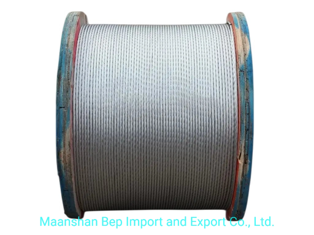 ASTM BS Standard High Carbon Galvanized Steel Wire ACSR Cable