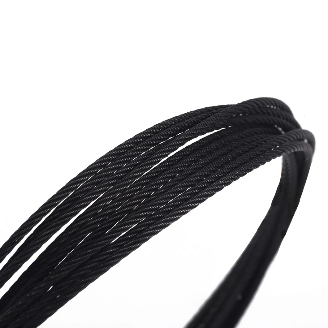 316 Material Black Oxide Stainless Steel Wire Rope Cable Railing