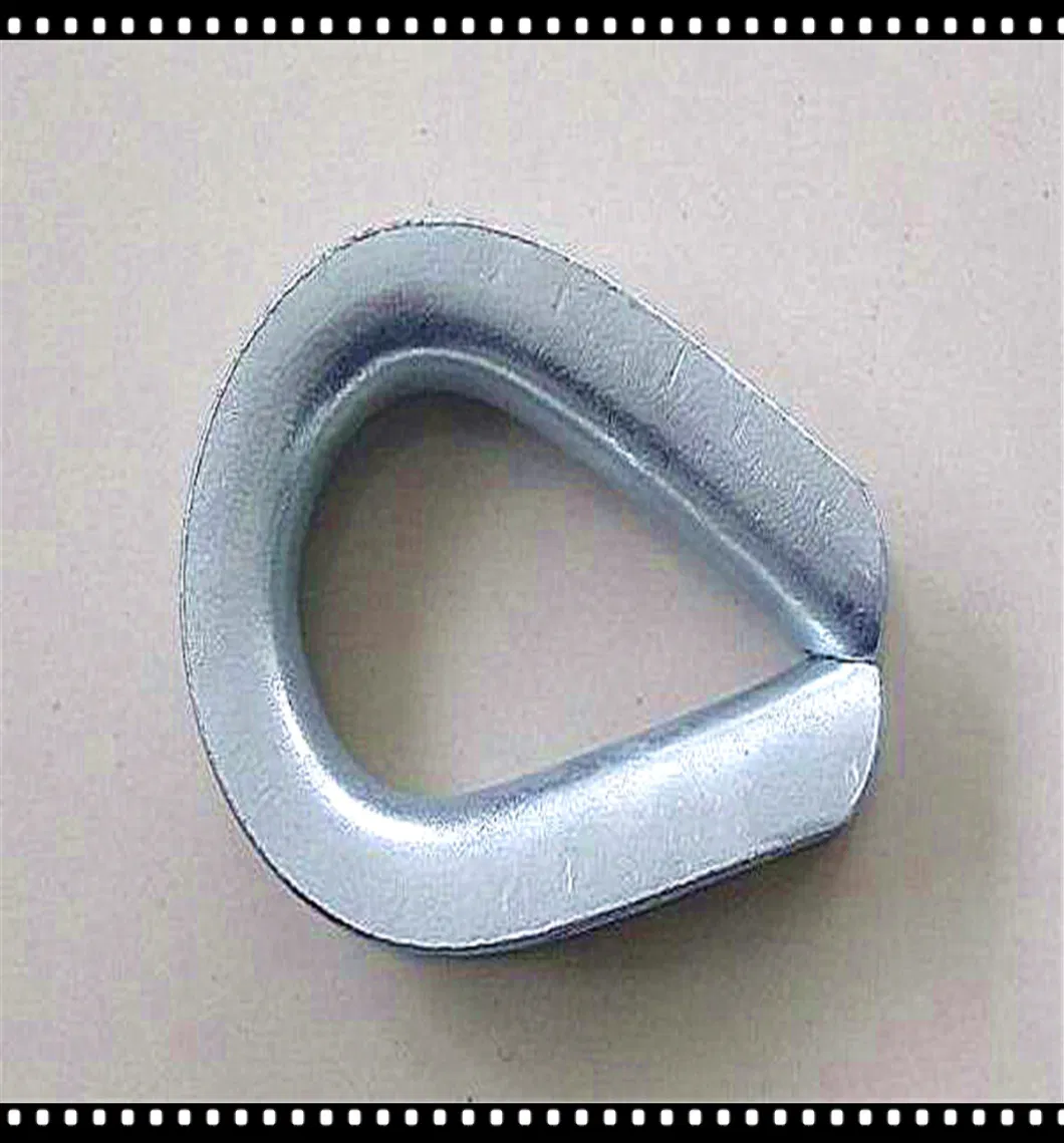 DIN6899b Thimble Stainless Steel for Wire Rope Loop