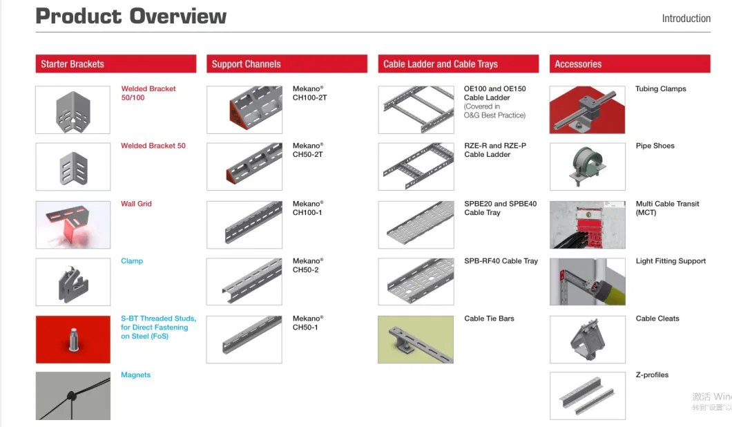 The Most Favorable Price for Aluminum Cable Ladder and Steel Cable Ladder From Chinese Factory Manufacturers