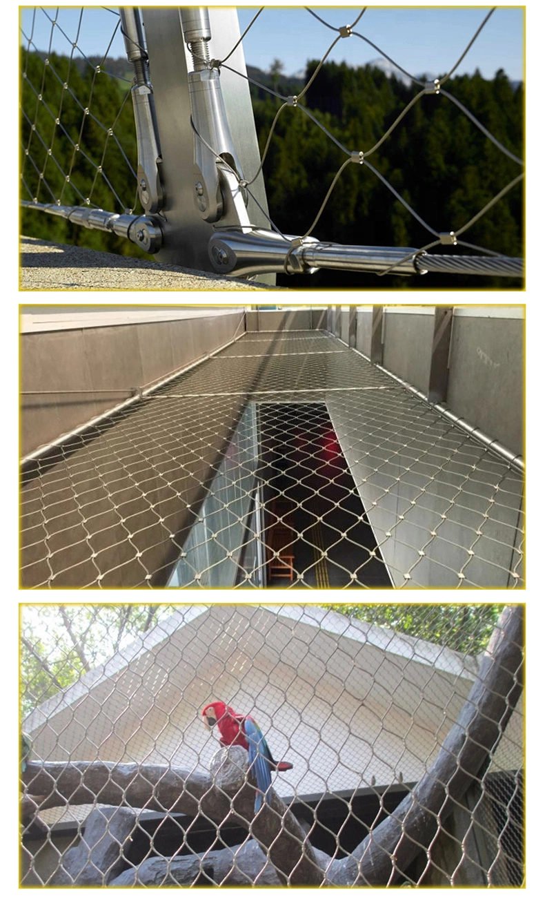 Stainless Steel Anti-Theft Net Rope House Gate Railing