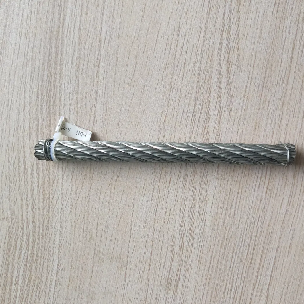 Factory Price High Quality Vinyl Coated Galvanized 6*7 Steel Wire Cable 3mm 6mm for Sale