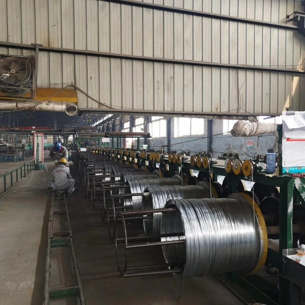 Galvanized 14 Gauge Steel Wire 1.6mm Hot Dipped Galvanized Steel Wire Rope Galvanized Steel Wire