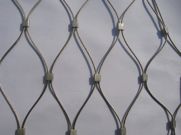 Rust Resistant Black Oxide Stainless Steel Rope Wire Mesh