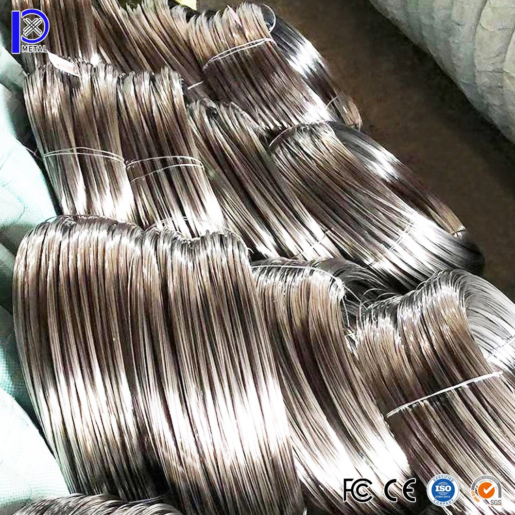 Pengxian Vinyl Coated Stainless Steel Wire China Manufacturing 14 Gauge ASTM A580 Stainless Steel Wire 0.02 mm-5 mm Diameter 430 Stainless Steel Wire