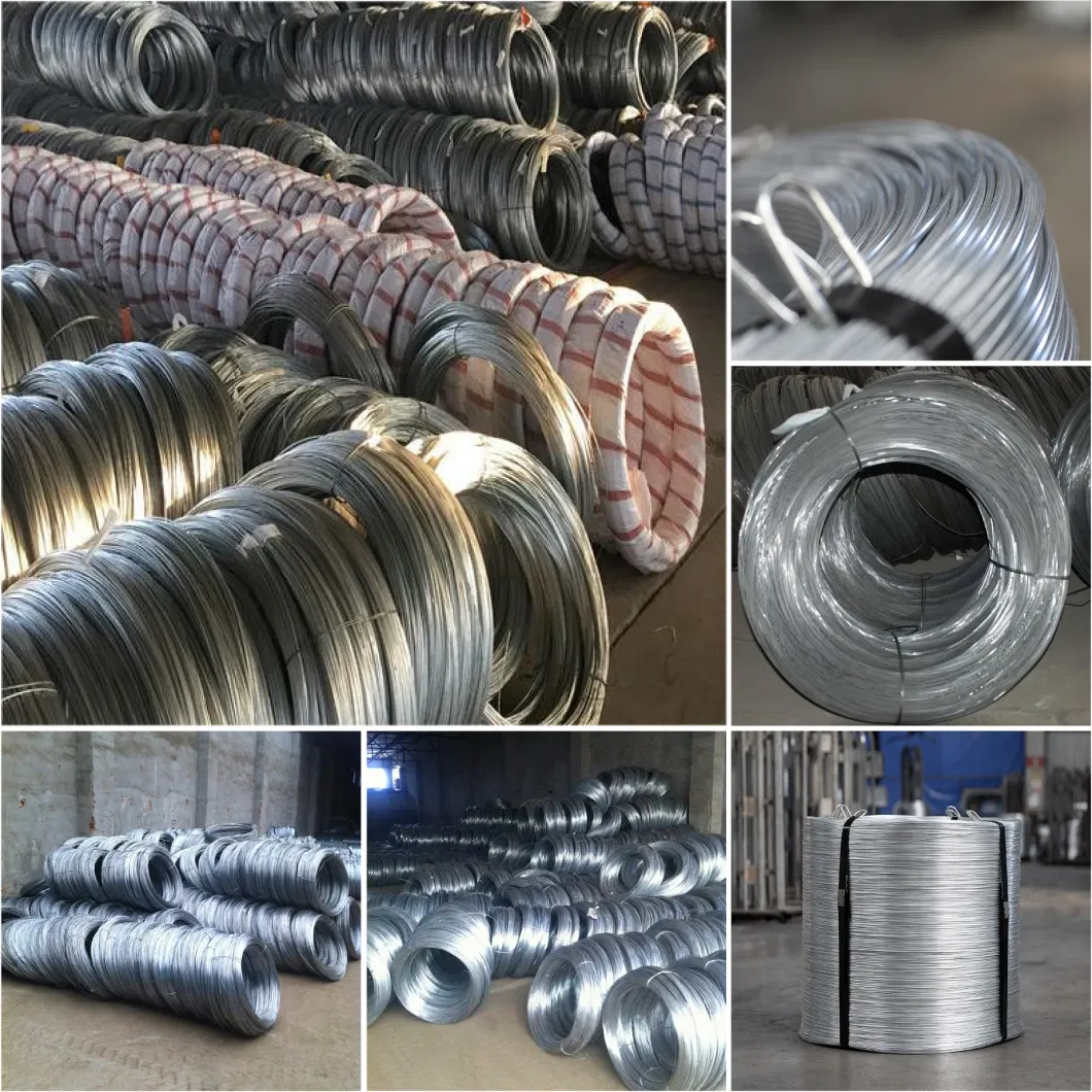 Gi Rope Wire Hot/Electro DIP Galvanized Steel Wire Low Carbon Iron Wire for Mesh 0.5-5.0mm