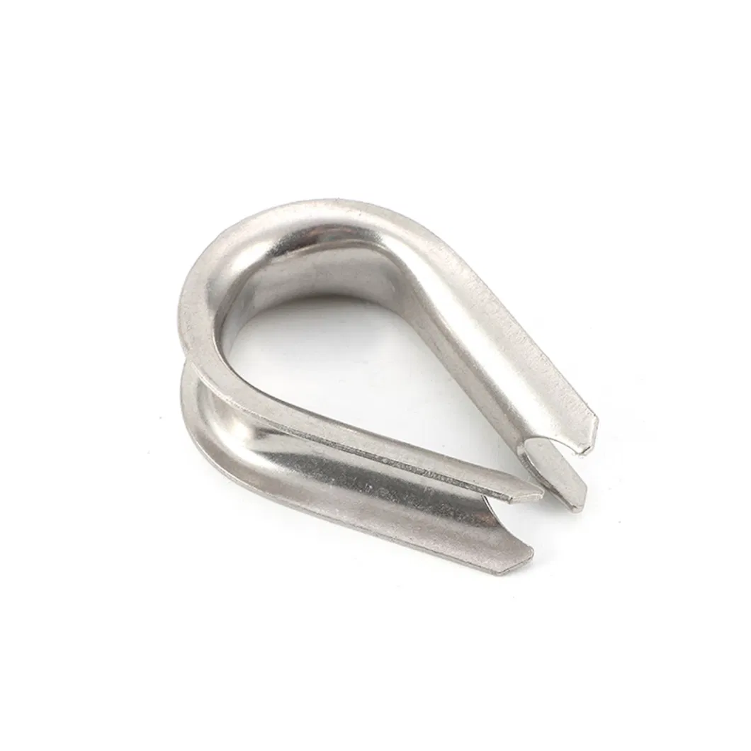 Stainless Steel Wire Rope Rigging Accessory Thimble