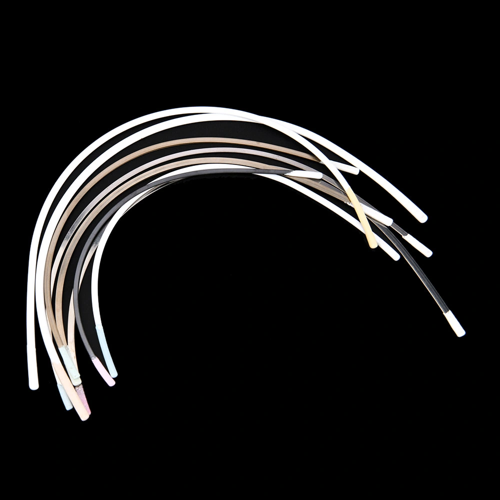 Stainless Steel Bra Wire with Plastic-Coated End Tip for Bustiers Corsets