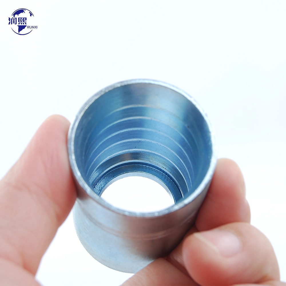 00210 00400 Hydraulic Hose Fitting Crimping Ferrule Connectors for Wholesale