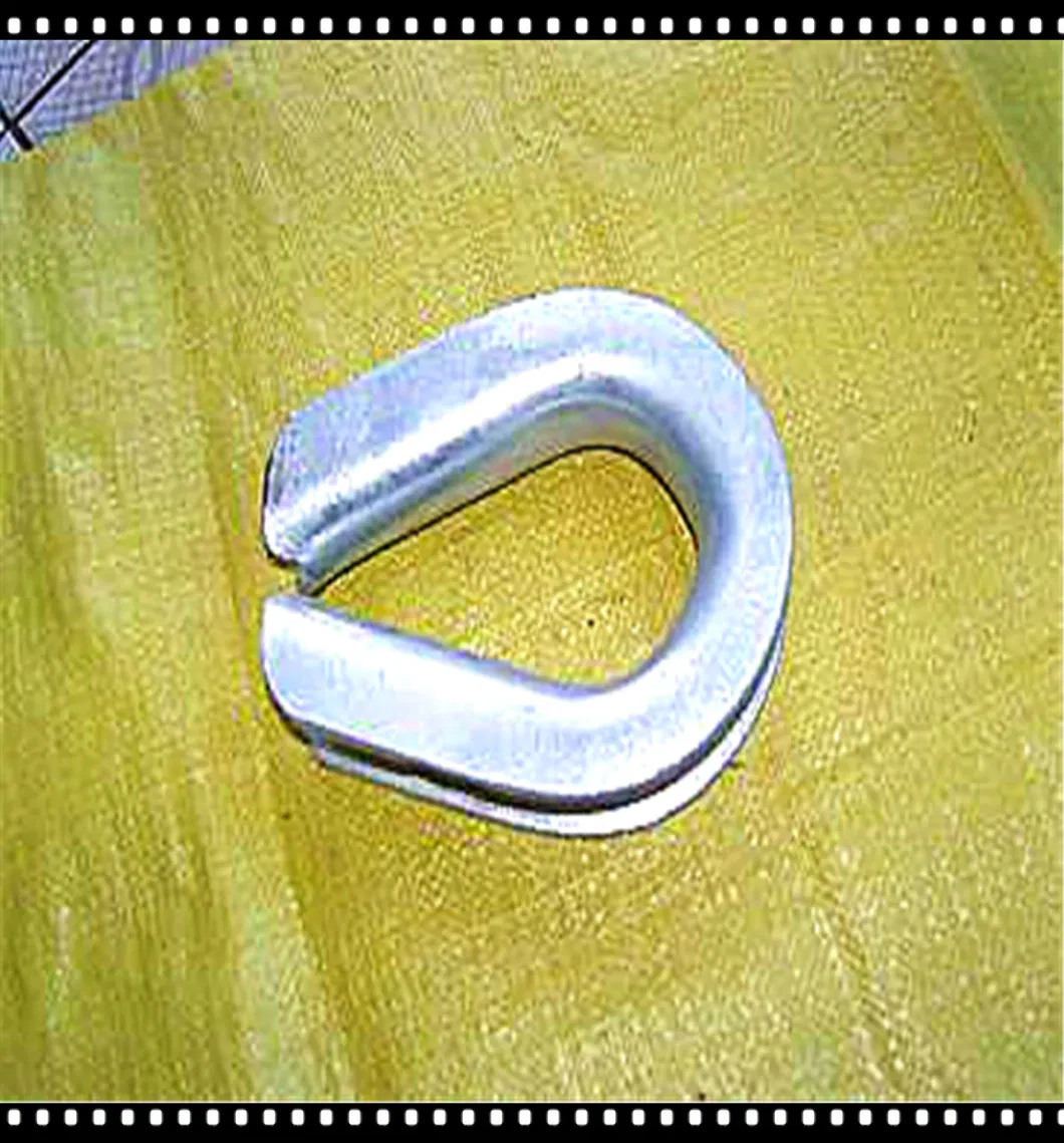 DIN6899b Thimble Stainless Steel for Wire Rope Loop