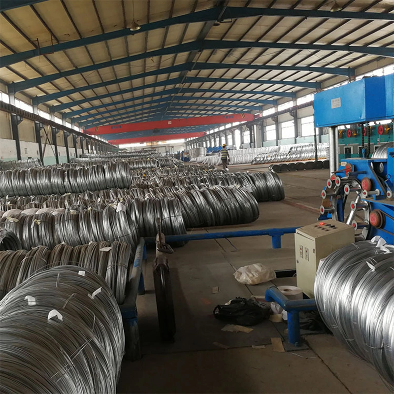 Hot Dipped Galvanized Fence Bright Steel Cable Steel Wire Zinc Coated Steel Wire 1008 /1006 0.3mm 6.5mm ASTM 14 Gauge Galvanized Steel Wire