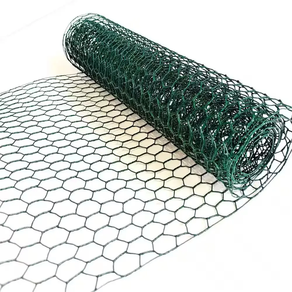 Yeeda 16 Gauge Vinyl Coated Wire 1 2 X 1 Manufacturers China 2 Inch 50mm Hexagonal Mesh Wire Used for Gabions 6m