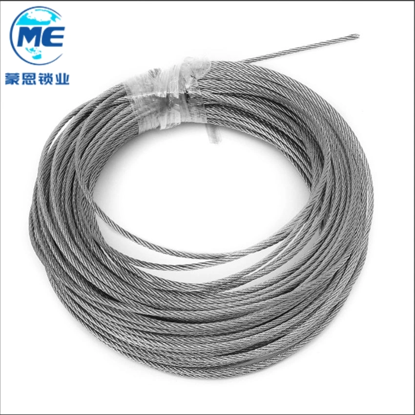 306/304/316 Stainless, Galvanized Steel Wire Rope Sling for Crane Cheap Price of Steel Wire Rope