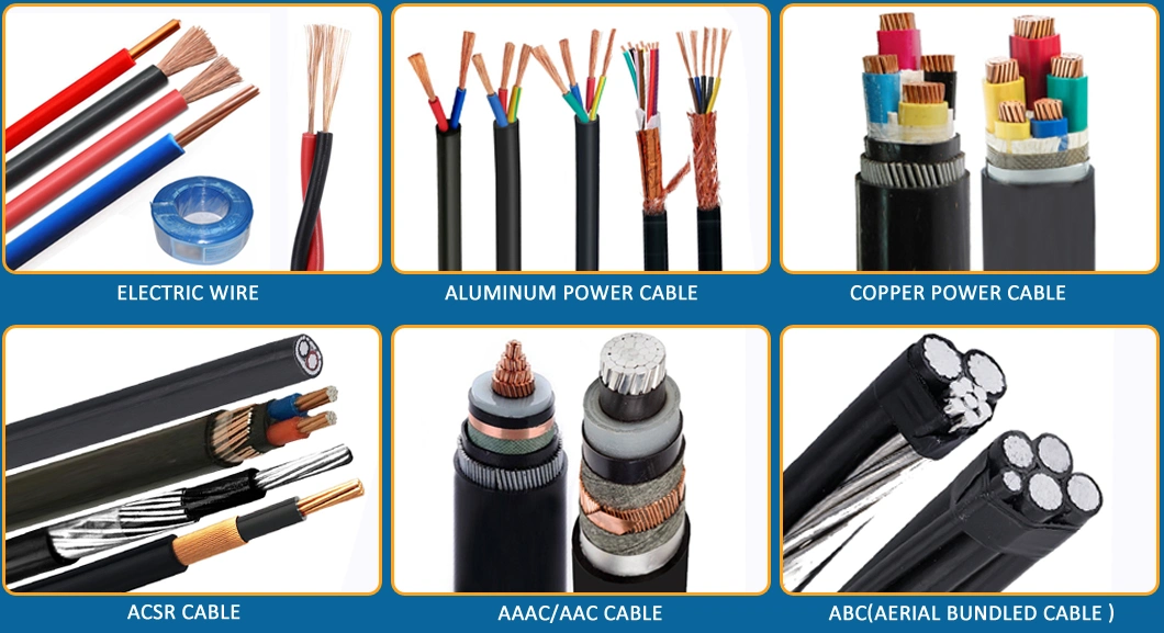 Electrical Cable VV32 4* 25mm2 4*35mm2 50mm2 Steel Wire Armoured PVC Coated 0.6/1kv Copper Power Cable Price Size