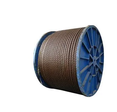 Black Steel Cable for Elevators - 8X19s+FC-20mm