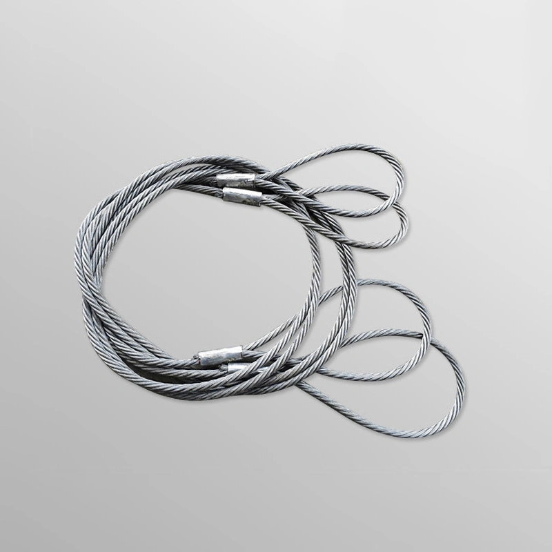 Ce GS Galvanized Wire Rope Sling Lifting Loop