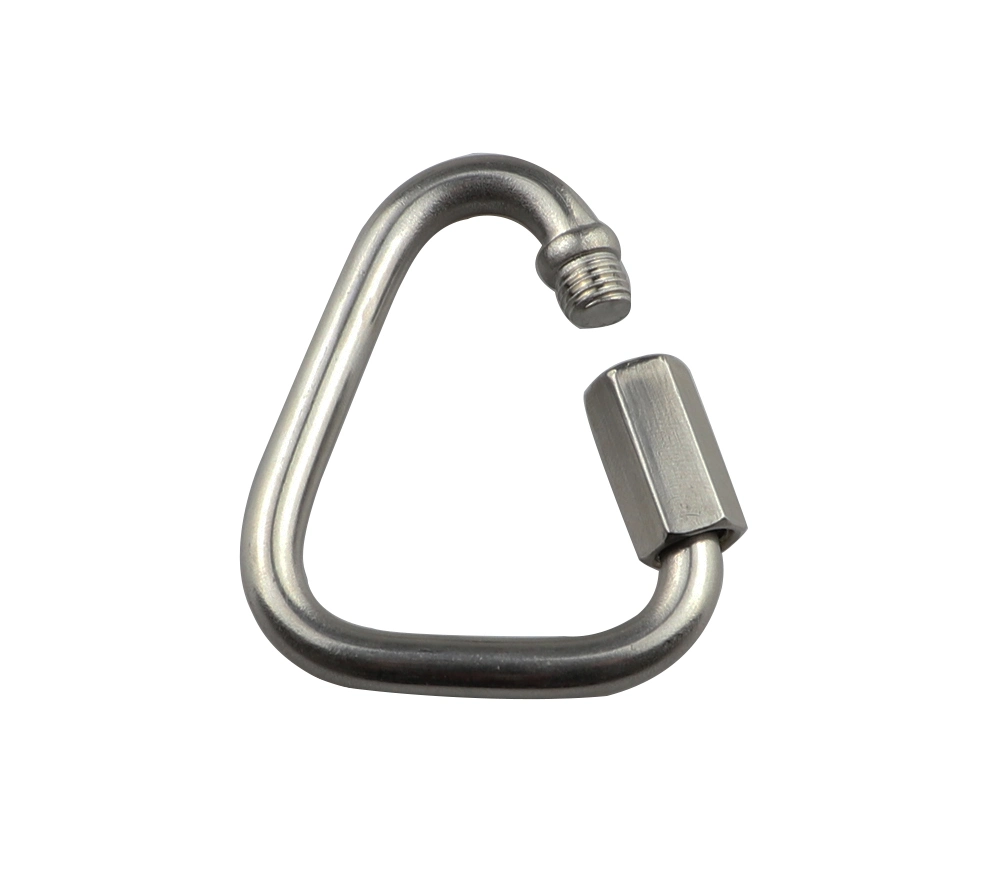 Newest Sale Marine Hardware Stainless Steel Wire Rope Accessory Precision Casting Triangle Quick Link Hook