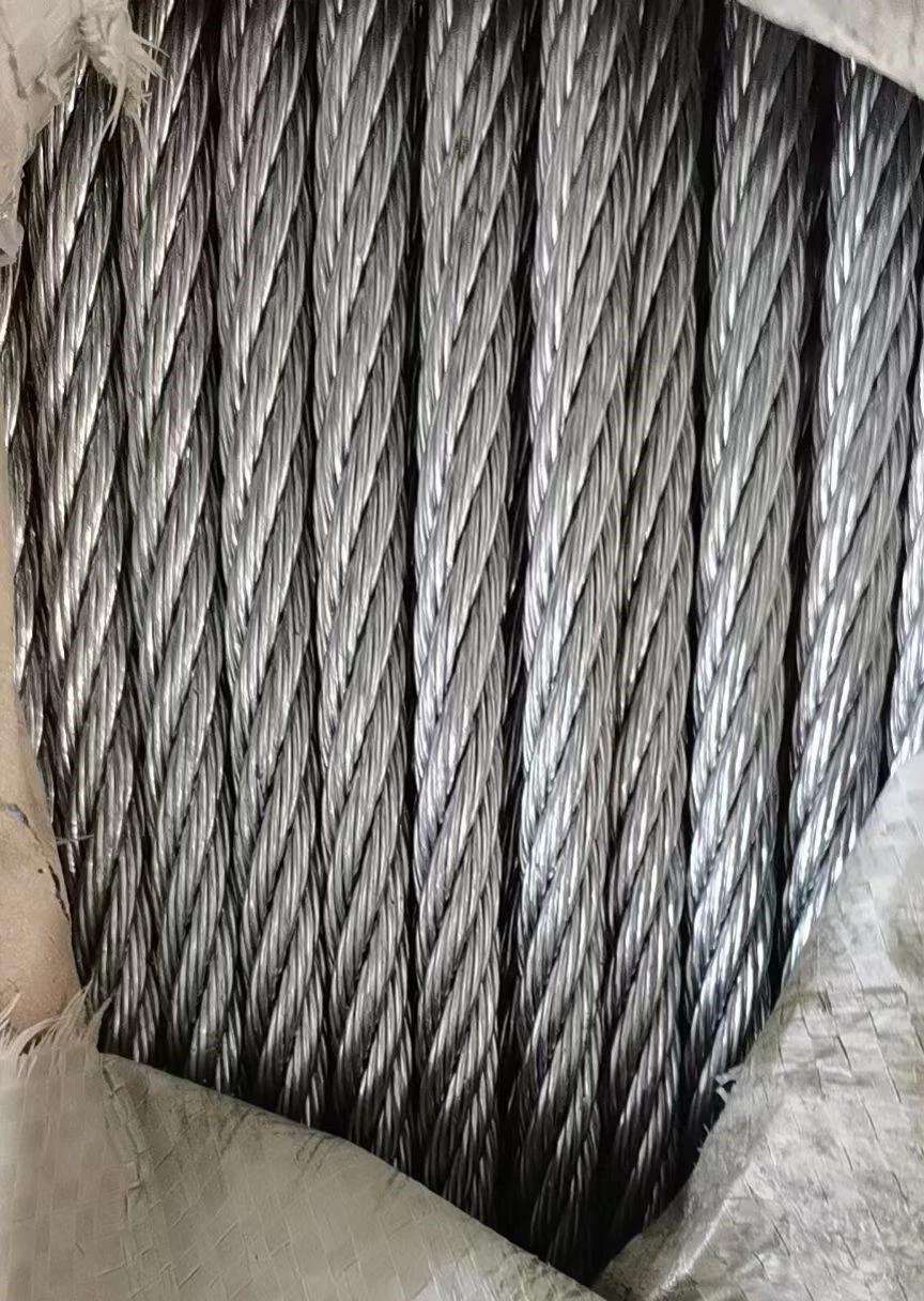 Hot DIP Galvanized Cable 7*7 Dry Steel Wire Rope