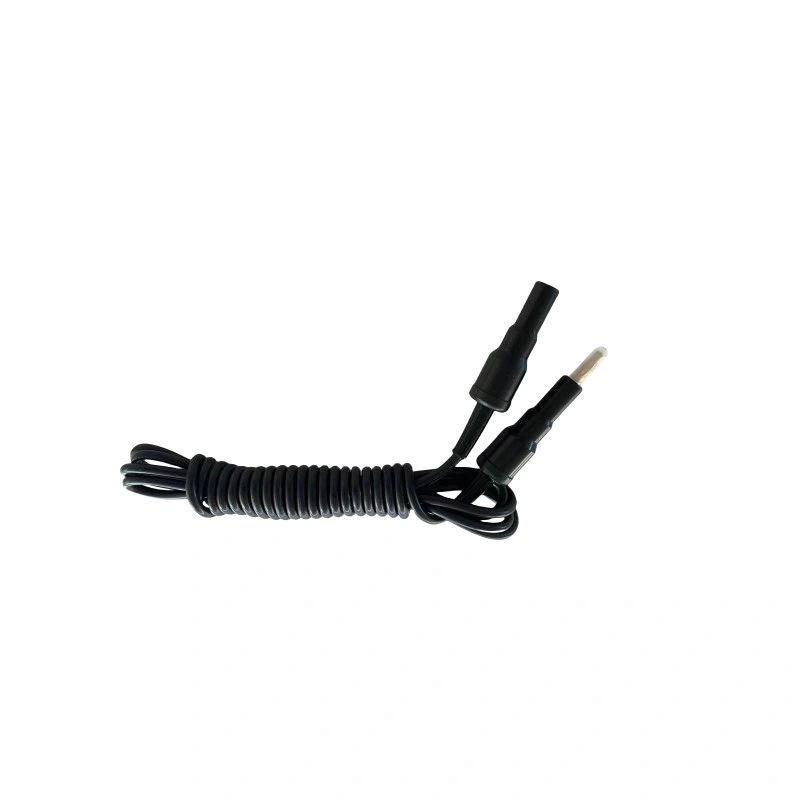 Reusable Laparoscopic Surgical Instrument Monopolar Cable for Electrode Hook