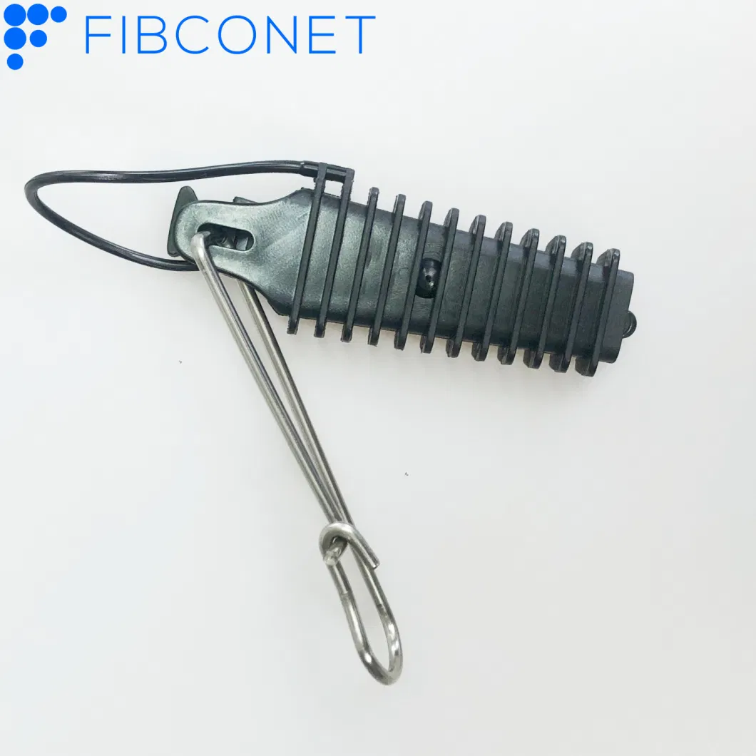 FTTH Fiber Optic Equipment High Carbon Steel Thickened Cable Hardware