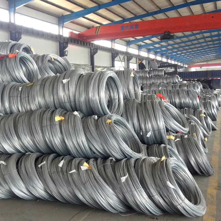 Hot Dipped/Electric Galvanized Mild Steel Binding Wire/Low Carbon Wire Galvanized Steel Wire Rope
