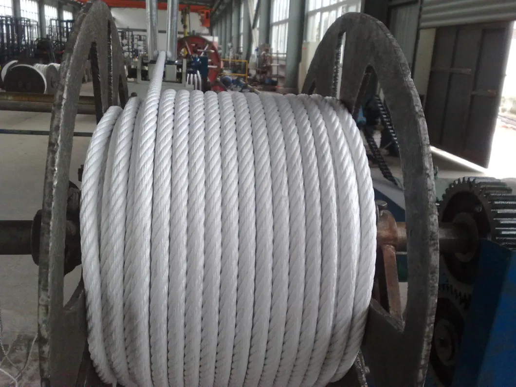 Manufacturer 2, 6mm, Cover Palyamide PA12 to 3, 2mm, Type: 1X19 (1+6+12) Galvanized Wire Rope Steel Cable