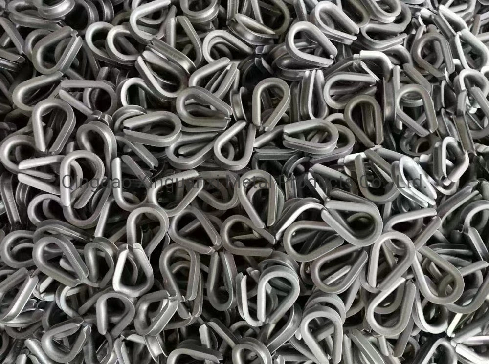 Tube Wire Rope Thimbles Zinc Plated Steel &amp; Stainless Steel