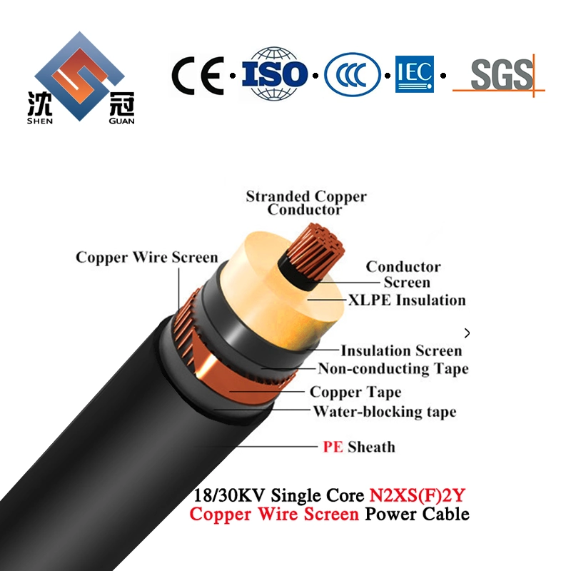 Shenguan Flexible 6/10kv Mining Cable EPDM Insulation AISI 304 316 7X19 Steel Wire Cable China Supplier High Tensile Quality Use for General Engineering Mining
