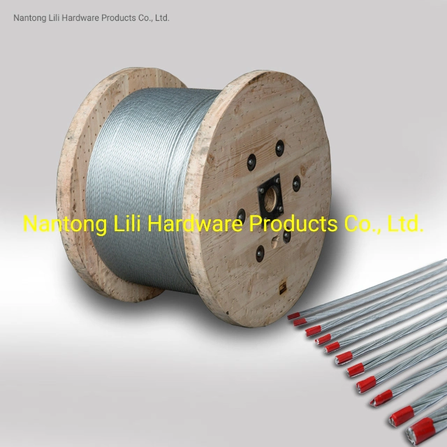 Auto Brake Electric Galvanized Steel Wire Rope Control Cable